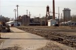 Amtrak's Silver Star rounds the curve headed for Seaboard Station